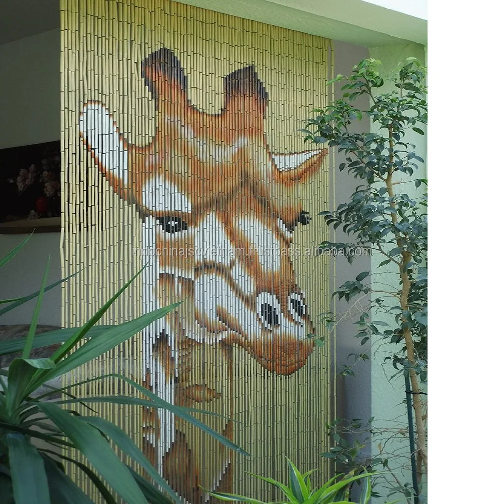 Vietnam Supplier Hanging Bamboo Door Beaded Curtains/ Bamboo Door Mat