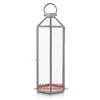 Ellington Hexagonal Extra Large Silver Lantern