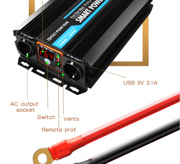 1000w DC-AC pure sine wave solar power inverter price dc 12/24V ac 220V.png