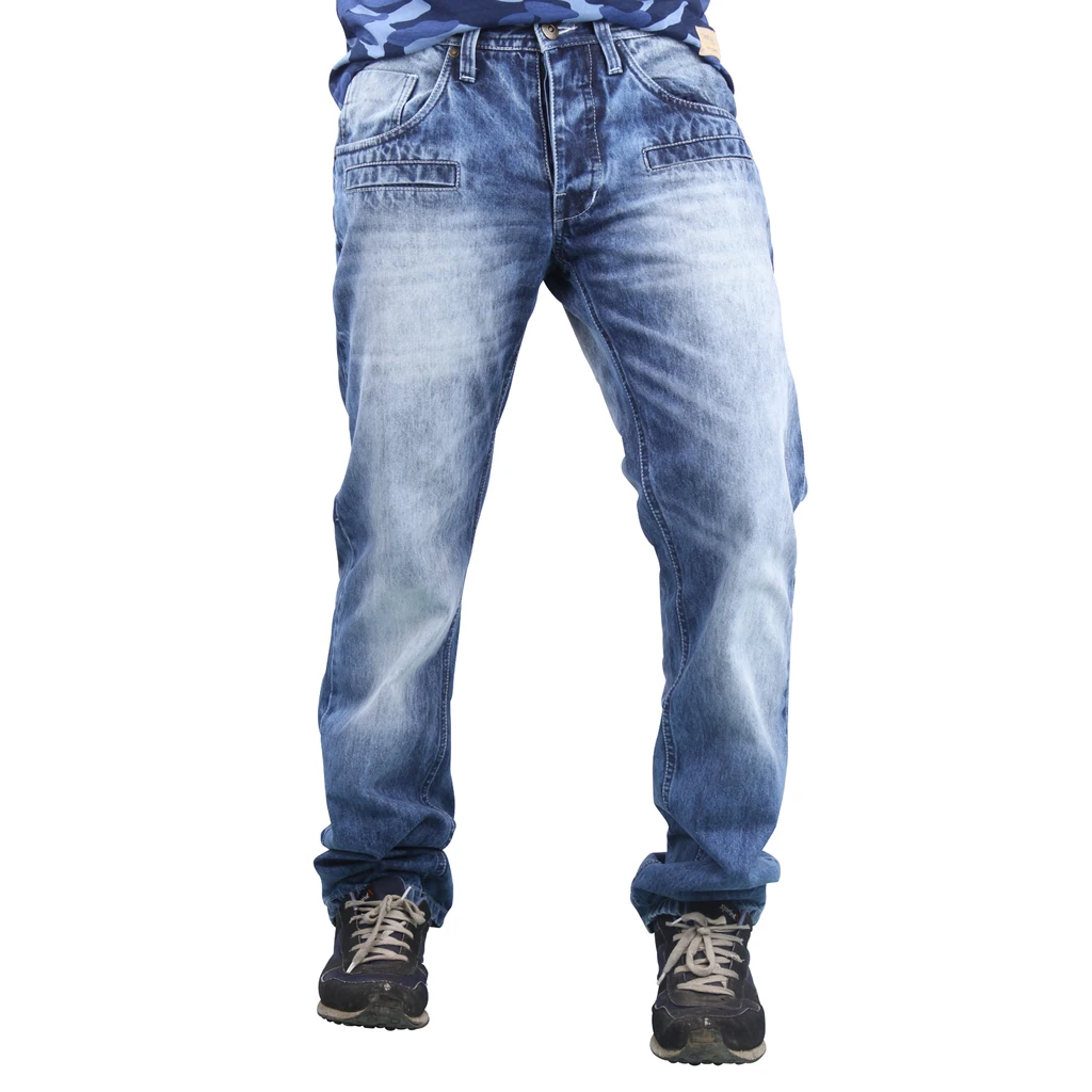 men's loose straight jeans