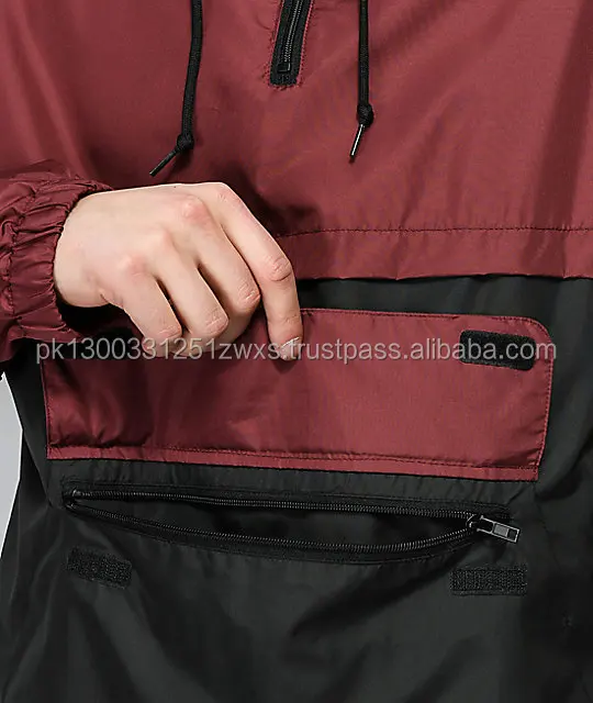 Custom Windbreaker Anorak Jacket Coaches Jacket Beautifully Customize