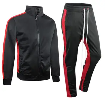 mens zip pocket track pants