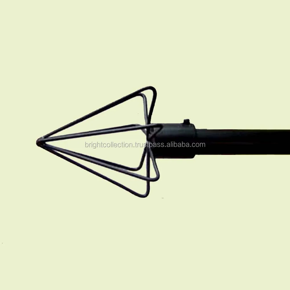 Fancy Curtain Wrought Iron Curtain Rod Finial Black Color Design