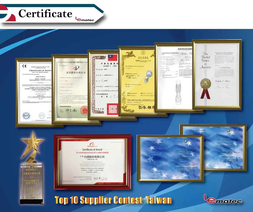 Industrial Air Gun Duster Blow Extensible Tube High Volume LEMATEC Pneumatic Air Dust Gun