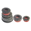 Diamond Abrasive brush for stone antique grinding, round antique abrasive brush, Diamond antique brush for title polishing