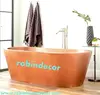 Luxury Designs Classic Roll Top Copper/Nickel Boat Bath Tub Luxury Copper antique Bathtub Polished 18 Gauge hammered exterior