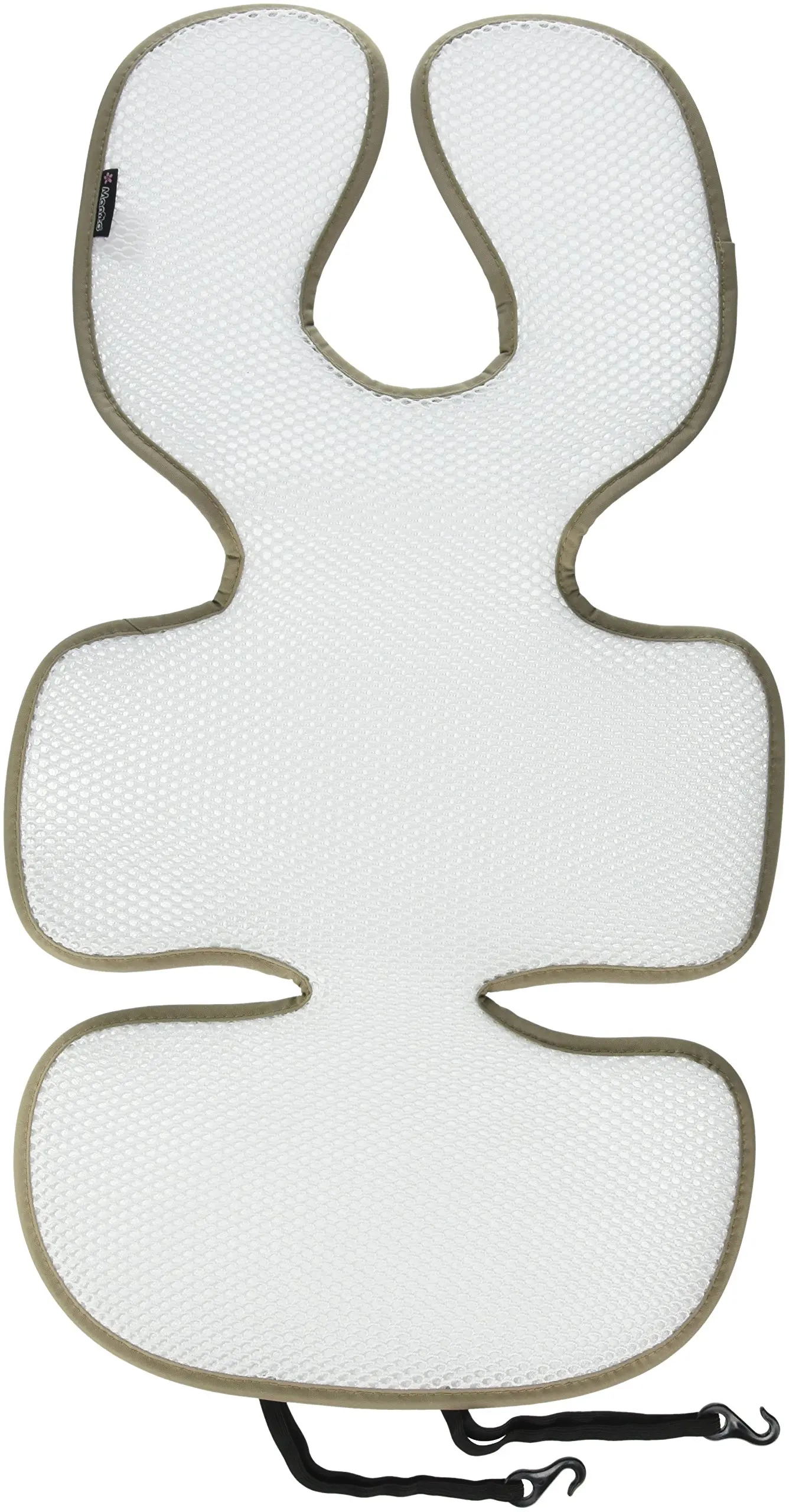 Manito Breath Original 3D Mesh Seat Pad//Cushion//Liner for Stroller and Car Seat Beige