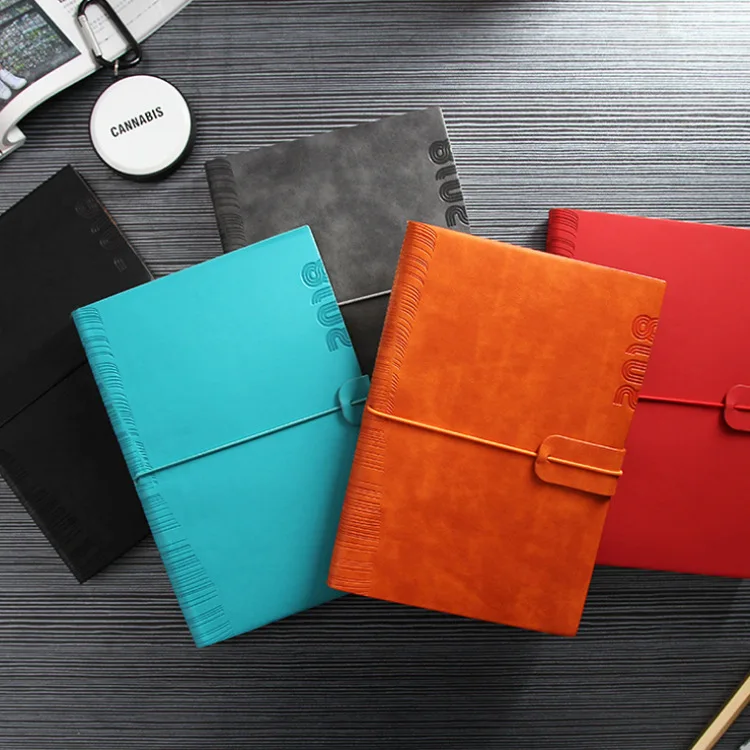 Pu Leather Cover Stationery Market Custom Hardcover Notebook Buy