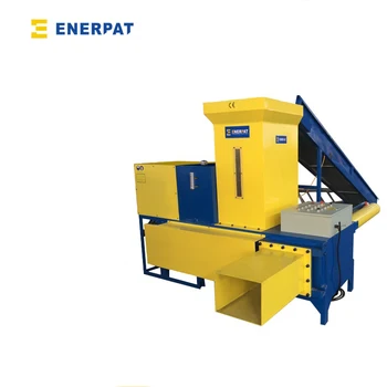 Wiper Weighting Bagging Press Machine Being With A Scale Weighting The Accurate Bale Weight You Need Recycling Machines Textile Recycling Recycled Plastic