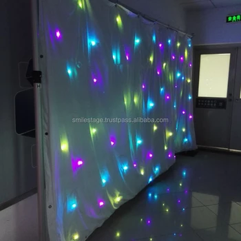 led curtain rental