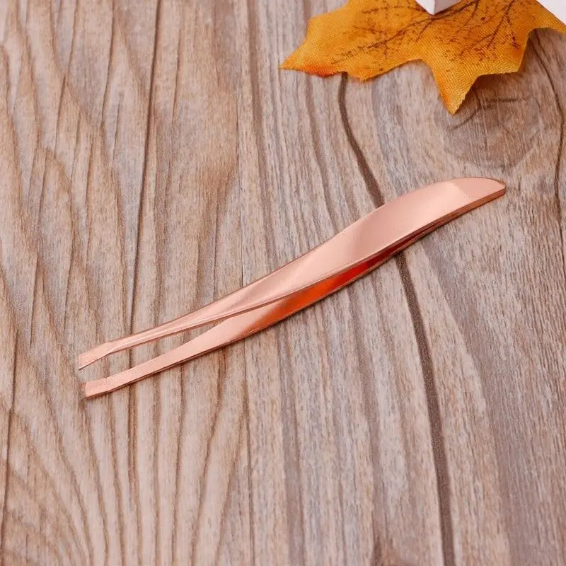 Eye Brow Tweezers Silver Color,Dull Finish,Beauty Tweezer Buy Health