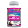 Men's Multivitamin Capsules. Performance Enhancer & Energizer. NonGMO Advanced Daily Dietary Supplement