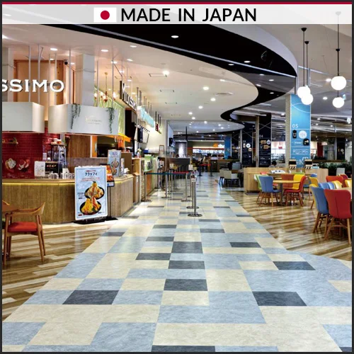 Vinyl Composition Tile With Uv Coating High Polish Antibacterial