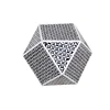 Living room bone inlay diamond stool