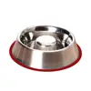 Ski Group Of Hot Sale Cute Food Stainless Steel Pet Slow Feed Dog Bowl