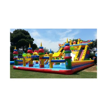 inflatable adventure park