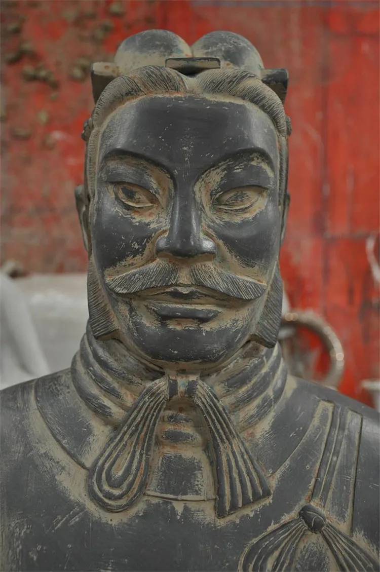 Life Size Fiberglass Sculpture Terracotta Warriors Soldier Statue Buy