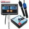 Online PH/EC Conductivity Monitor Meter Tester ATC Water Quality Rechargeable Real-time Monitoring (OEM Packaging Available)