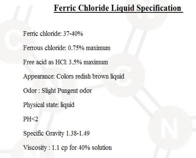 Ferric Chloride 40 Solusi Kualitas Tinggi Buy Besi Trichloride Ferric Chloride Solusi Ferric Chloride Anhydrous Fecl3 Product On Alibaba Com