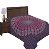 world famous jaipuri print bedspread set 100% cotton double size indian mandala bedspread