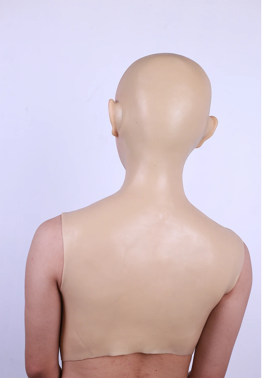 Shivell Solid Masquerade Crossdresser Transsexual Drag Queen Ladyboy Halloween Mask With Breast Form Big Boobs Transgender