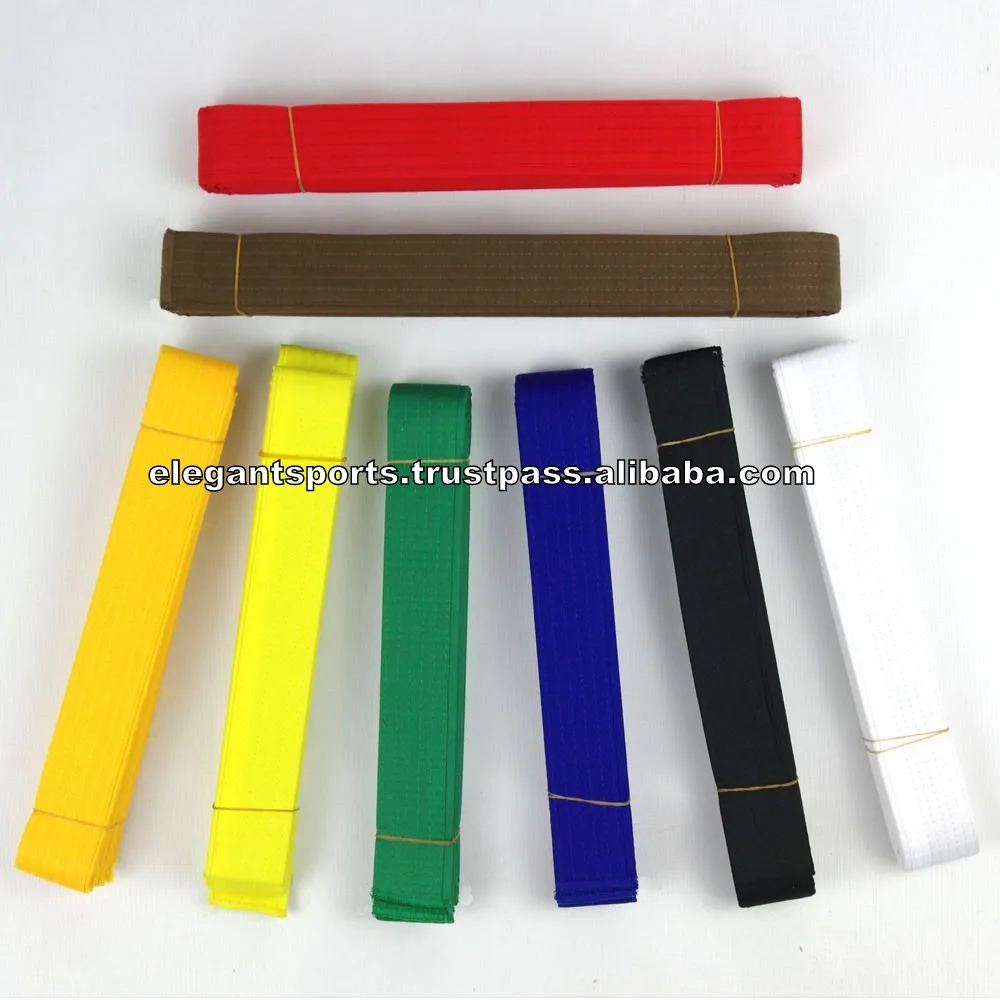 Wholesale White Karate Belts Taekwondo White Belts 100 Cotton Buy