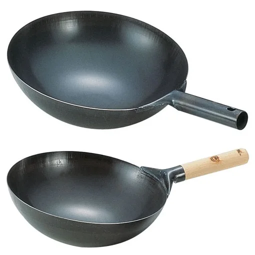 
Japanese-made SilverArrow Press Iron Beijing Wok. 