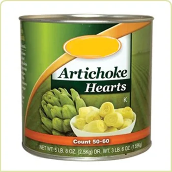 canned artichoke bottoms in brine
