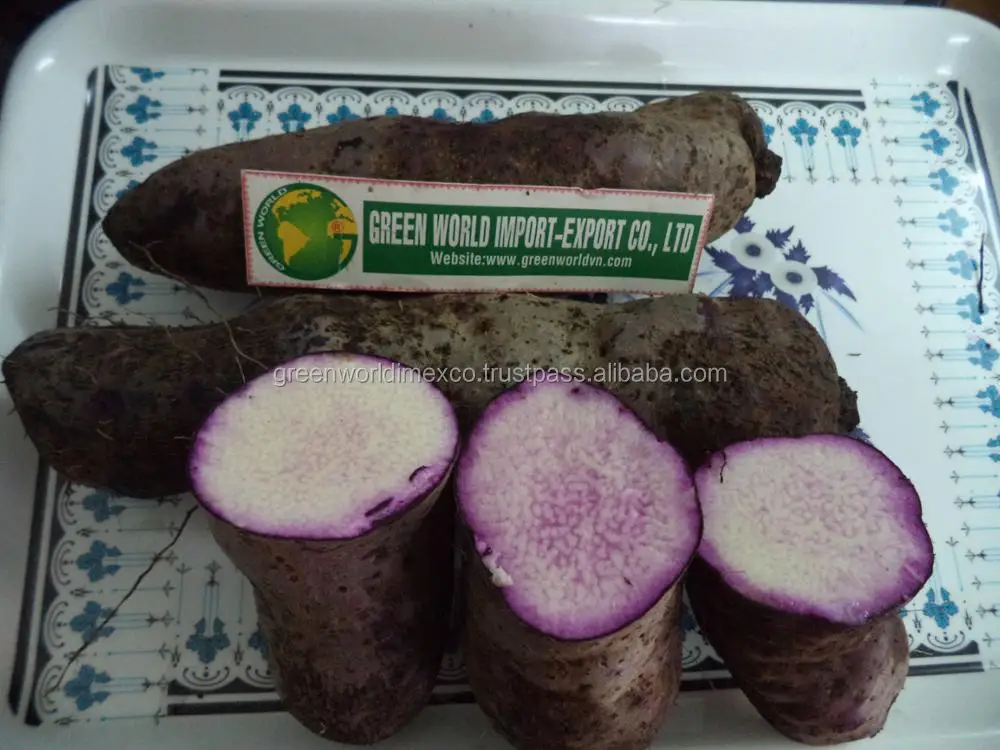 Premium Quality Fresh Purple Yam With Competitive Price For New Crop