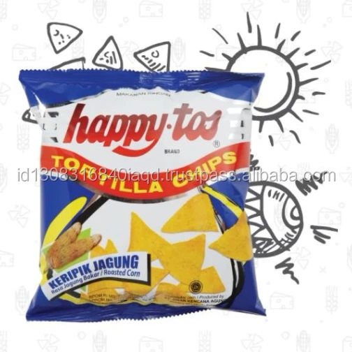 
Triangle Crispy Tortilla Roasted Corn Chips From Happy tos Indonesia 