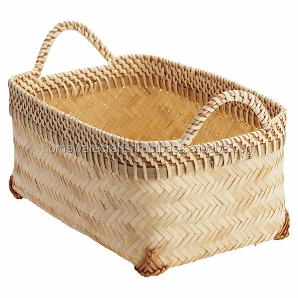Bamboo Basket Weaving In Style Handicrafts/bamboo Laundry Basket In Home And Decoration Buy