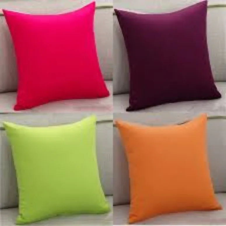 100 Natural Cotton Undyed Plain Cushion Cover Buy Indian Style