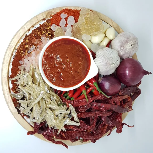 malaysia halal paste red sambal sweet shrimp hot spice nasi