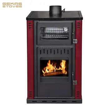 28 6 Kw European Quality Wood Burning Stove With Oven And Water