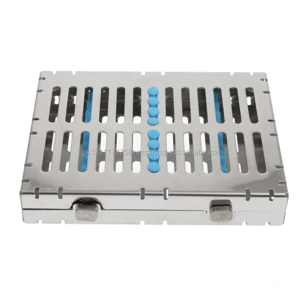 Dental Instrument Autoclave Sterilization Cassette Tray Racks 10 Ins