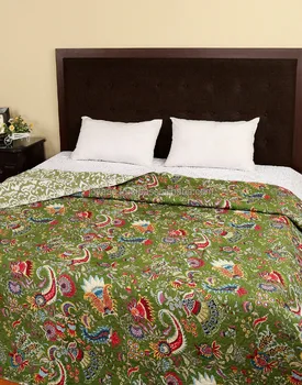 Printed Machine Quilted Cotton Hotel Quality Bedding Coverlet