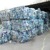 high quality!!!hot-washed dried clear PET flakes (bottle grade)/PET bottle flakes
