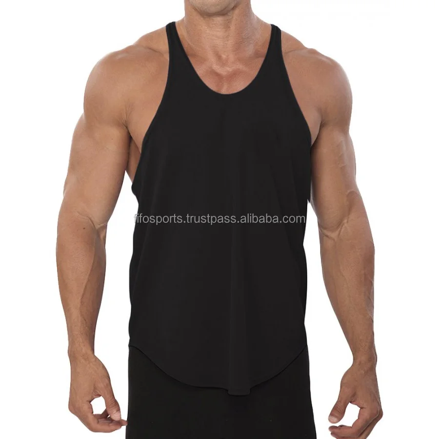 Bodybuilding Racerback Y Back Muscle Stringer Vest Tops Oversized ...