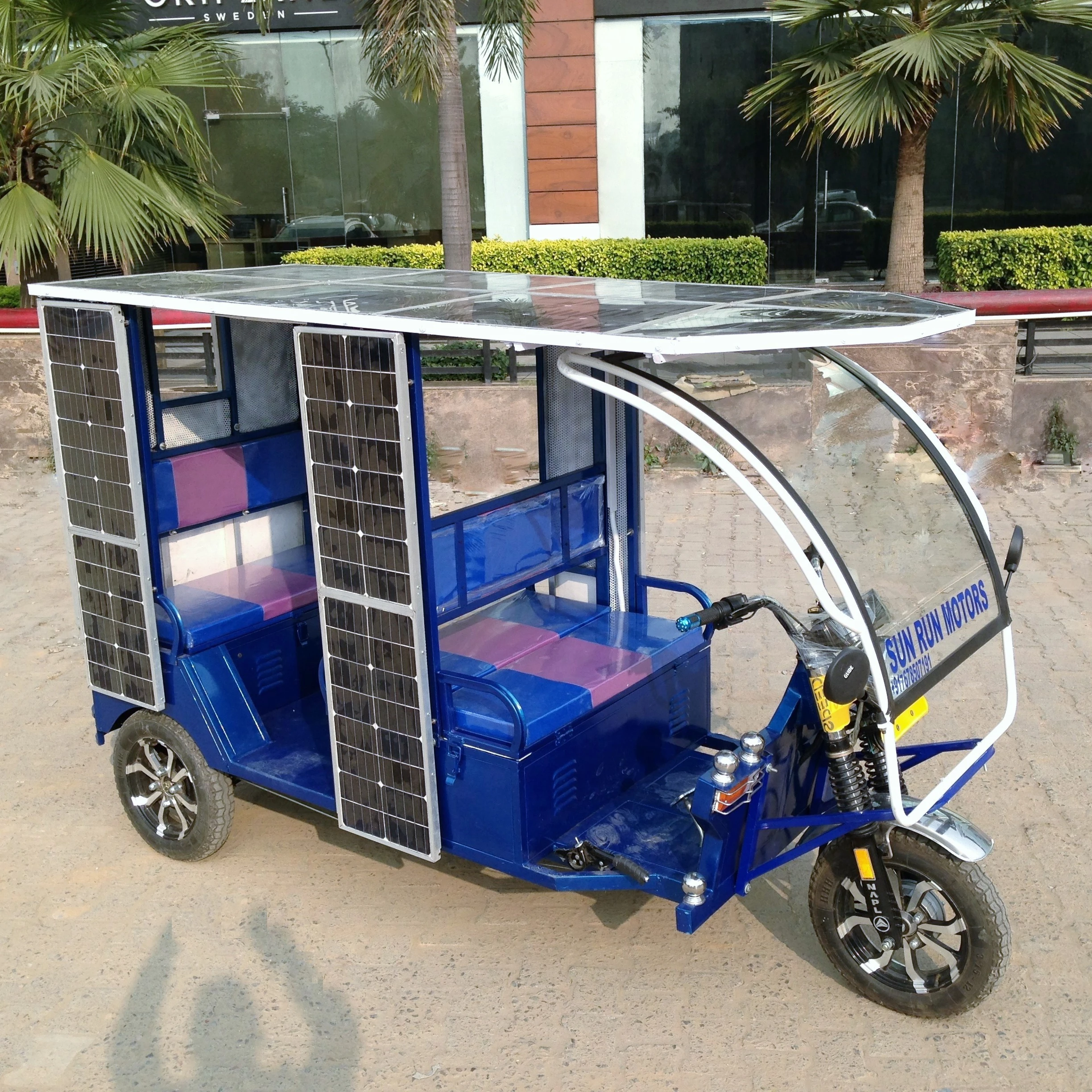 solar power tricycle