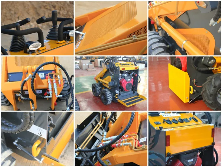 small road construction equipment and tools for Project ending