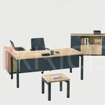 Flora Turkish Staff Secretary Metal Leg Desk Office Table Secretary Metal Leg Desk Office Table