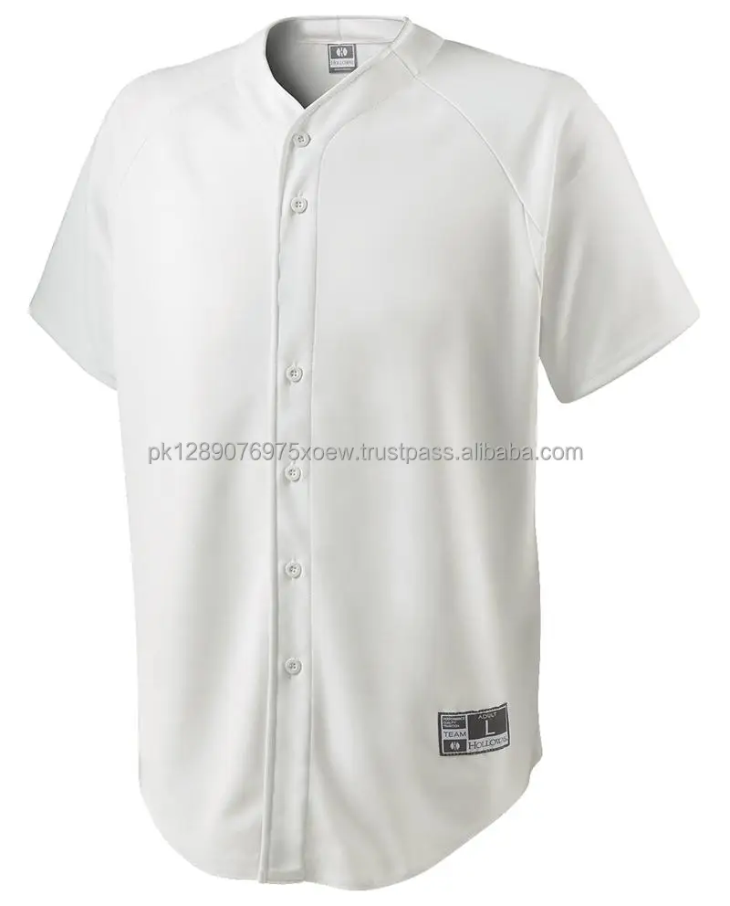Branded Black White Baseball Jersey 