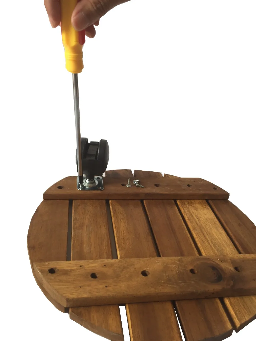 Wooden Flower Pot Mover Planter Stand With Wheels - Buy Flower Pot