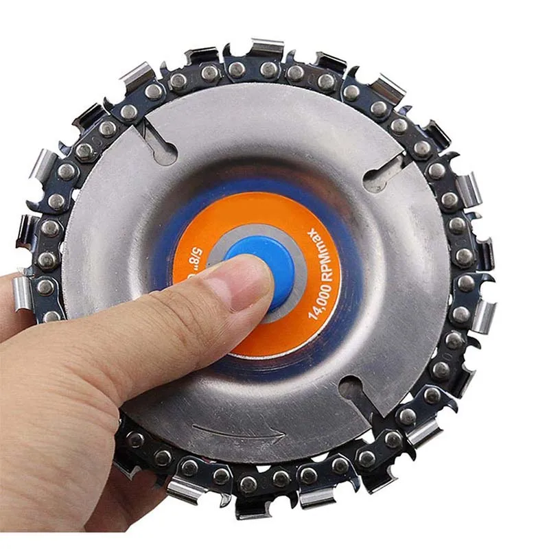 4 Inch Grinder Chain Saw Disc 22 Tooth Abrasive Cut Chainsaw For Woodworking Wood Carving Buy