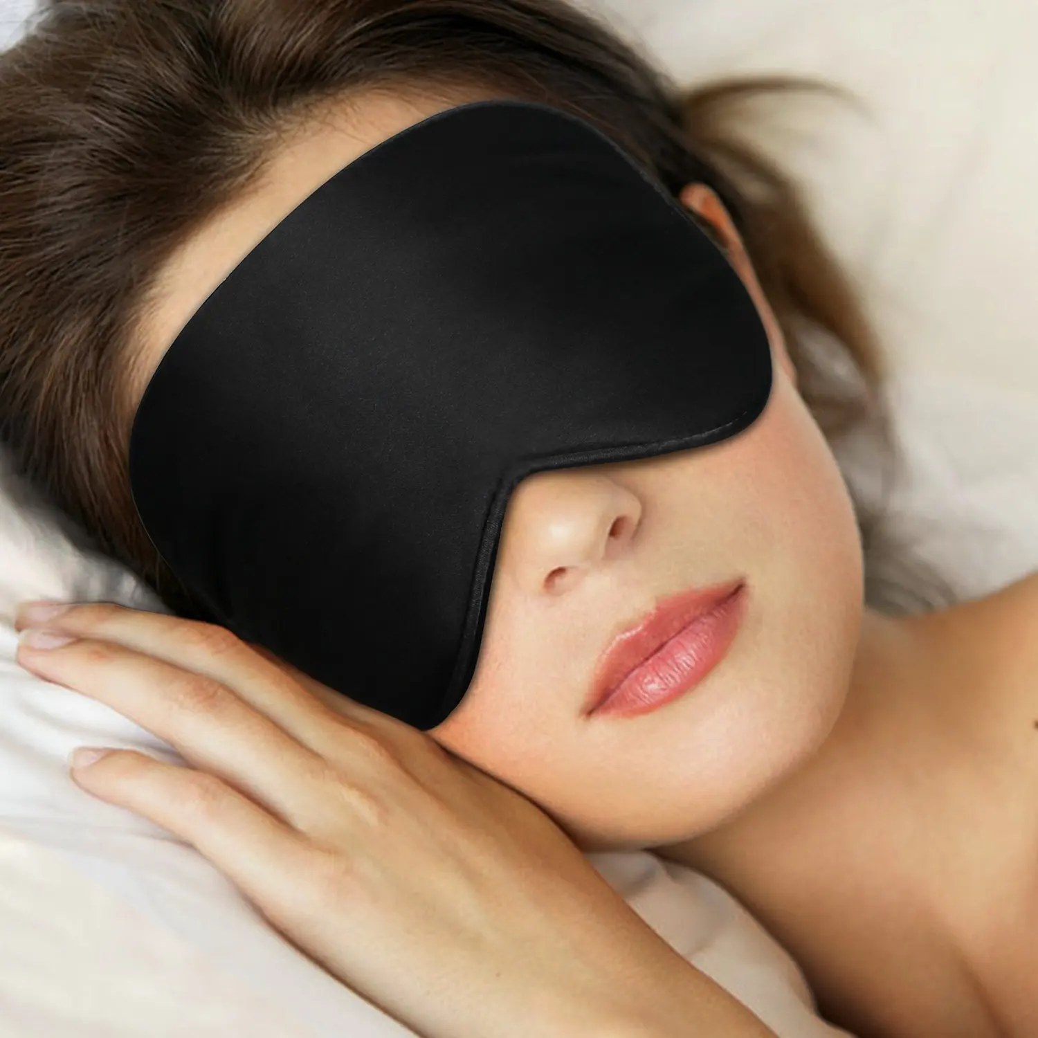 Buy Sleep Mask,Eye Mask,TechRise Skin-Friendly Pure Natural Silk Fabric 