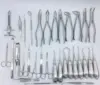 Set Of 32 Pieces Oral Dental Extraction Surgery Extracting Elevators Forceps Instruments