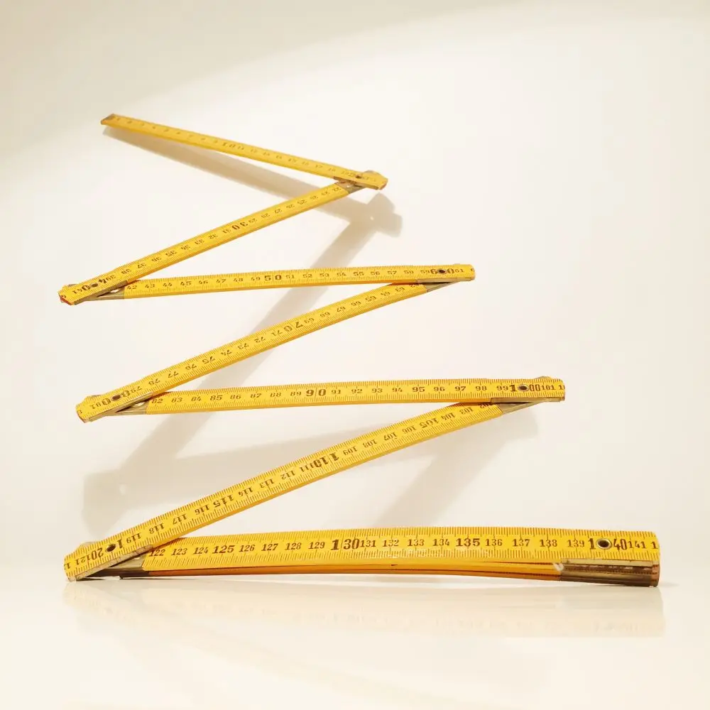 Promotional Collapsible German Type Vintage Metric Wooden Folding