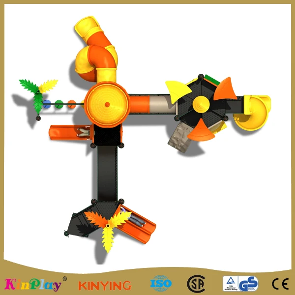 KINPLAY brand best price kids amusement playground slippery slide child plastic slide