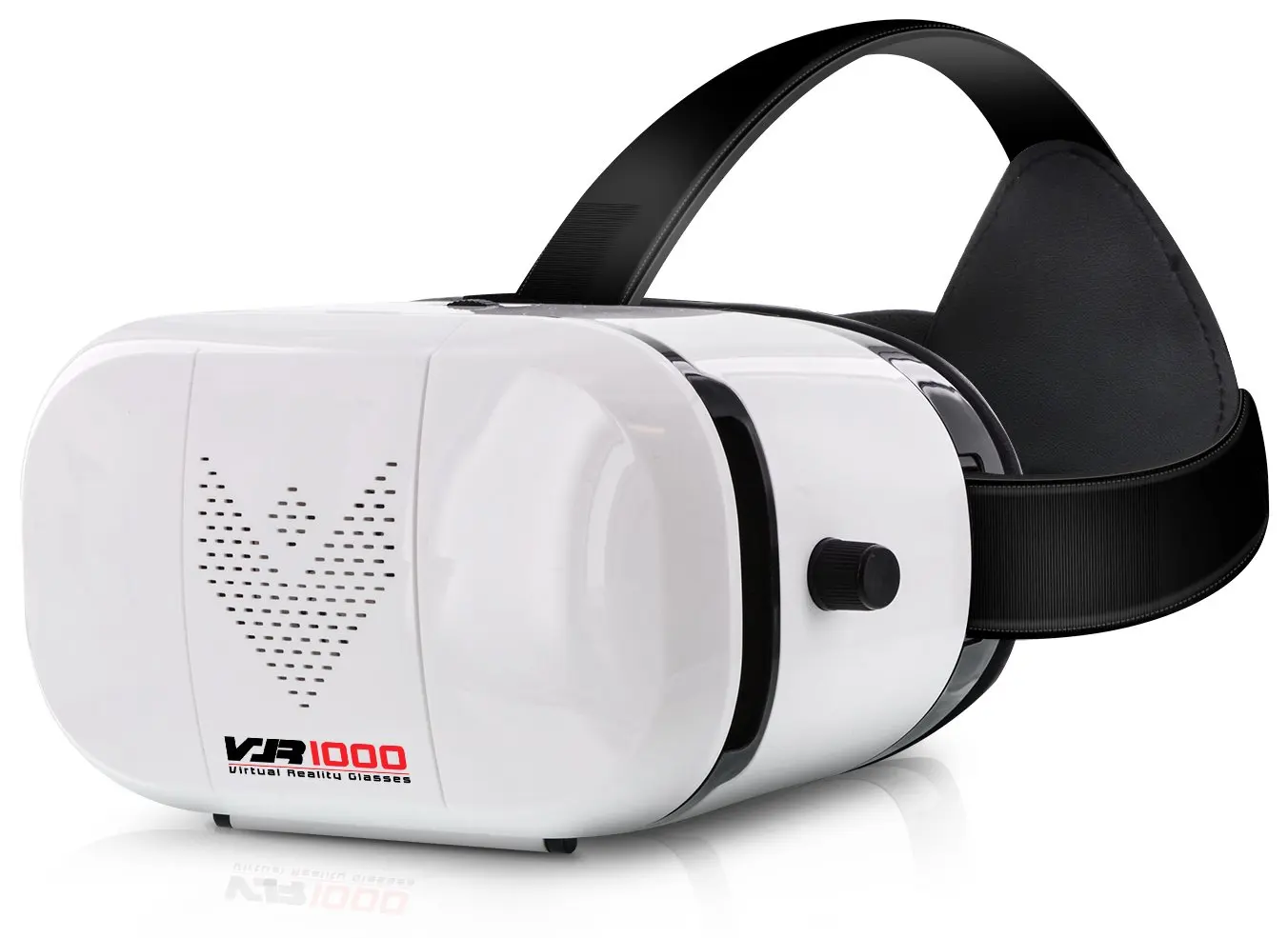 Aduro VR1000 3D Virtual Reality Glasses Headset, Suitable for 4.7-6.0 in Smartphones for Movies/Games/Viewing w/360 ° Panoramic Viewing Angle