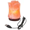 Premium Quality Flower Shape USB Himalayan Crystal Rock Salt Lamps